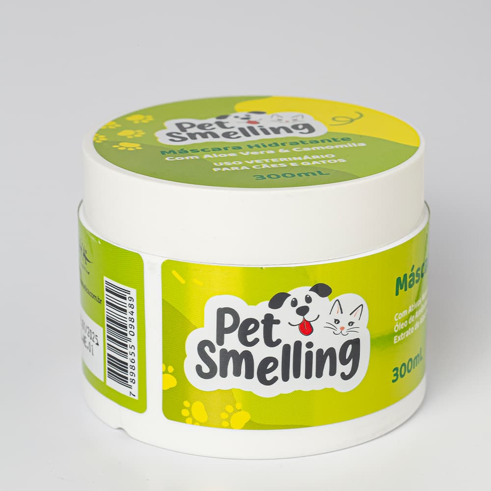 Máscara Pet Hidratante 300 Ml Para Cães E Gatos - Com Alo E Vera E Camomila - Pet Shop