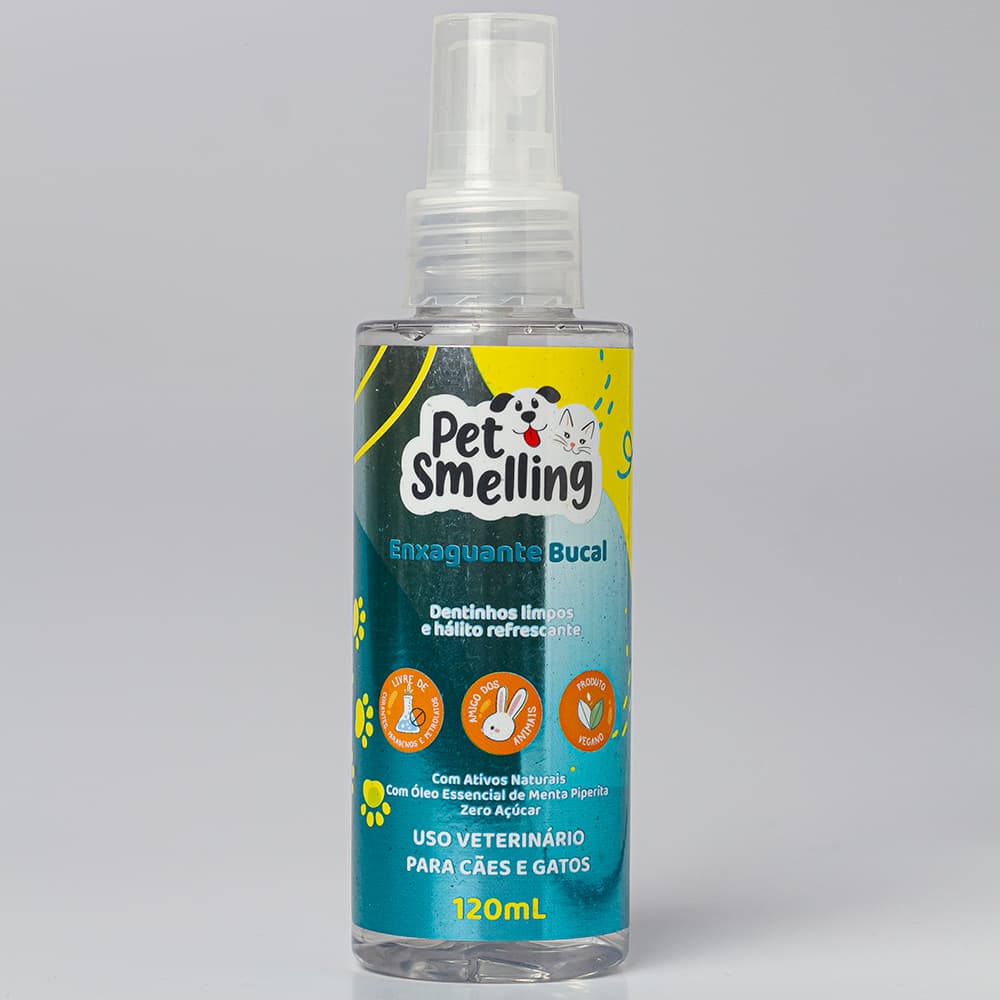 Enxaguante Pet Bucal 120 Ml - Para Cães E Gatos - Pet Shop