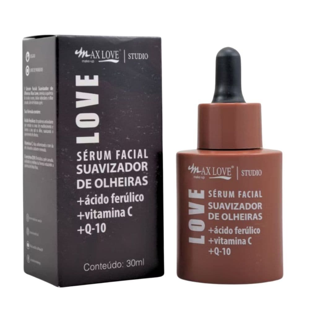 Max Love Serum Facial Suavisador de Olheiras