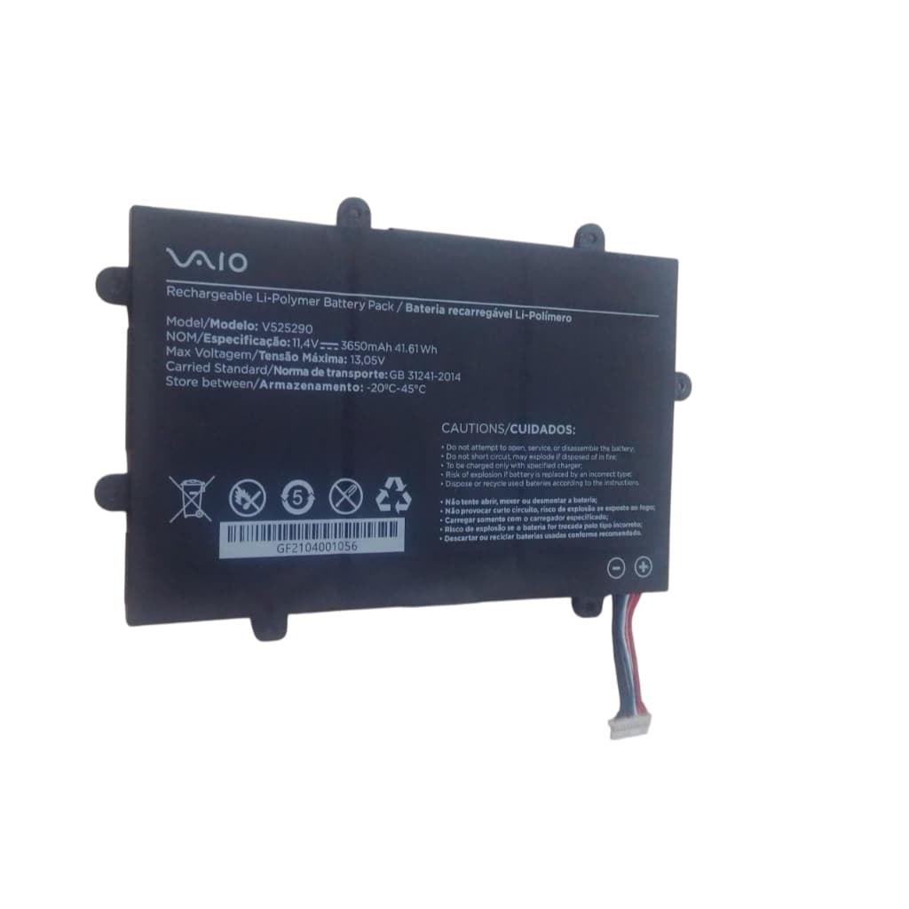 BATERIA NOTE SONY VAIO V525290 - 11.4V/3650mAh