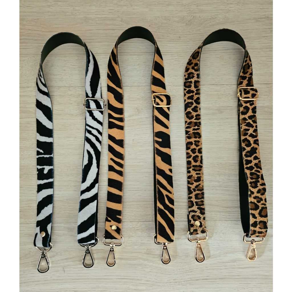 Alça de regulador sintético 2,5cm de largura animal print,para bolsas,bolsas de croche,carteira