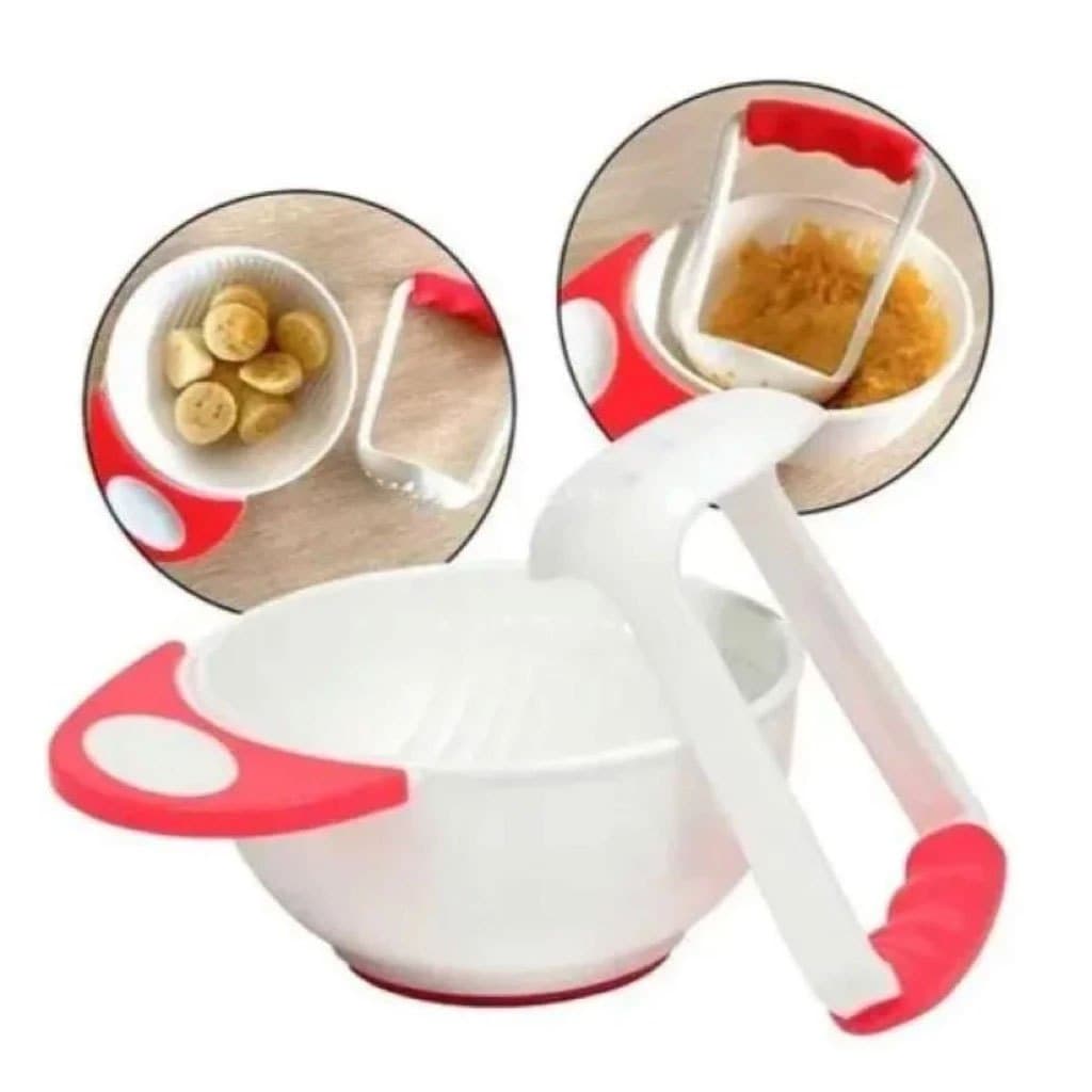 Amassador Para Papinhas Para Bebe Pratinho Bebe - alimentação