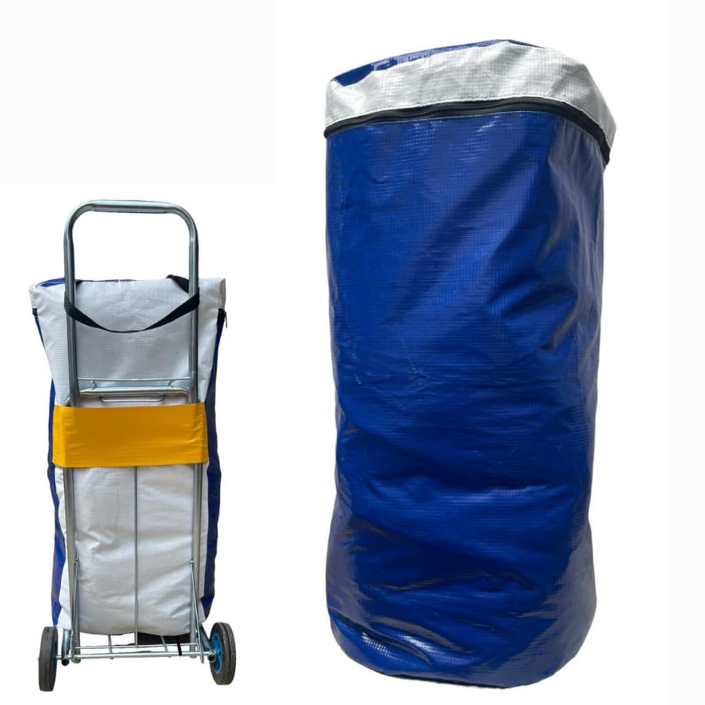 Bolsa Grande Impermeavel Avulsa Bag Com Ziper Carrinho Sacoleira