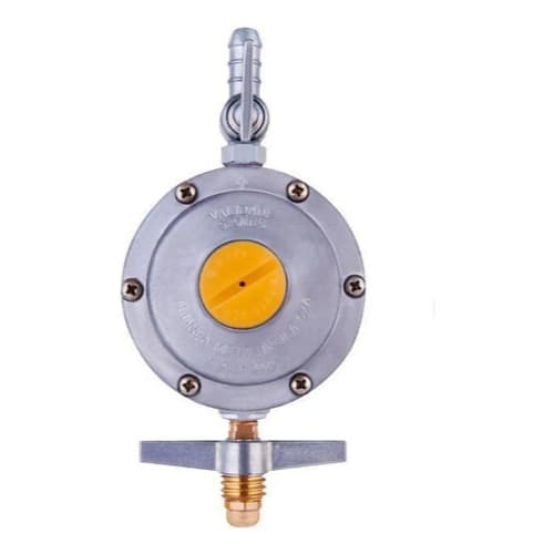 Regulador Registro ALIANÇA 2kg/h + Gás P/ Botijão Cozinha