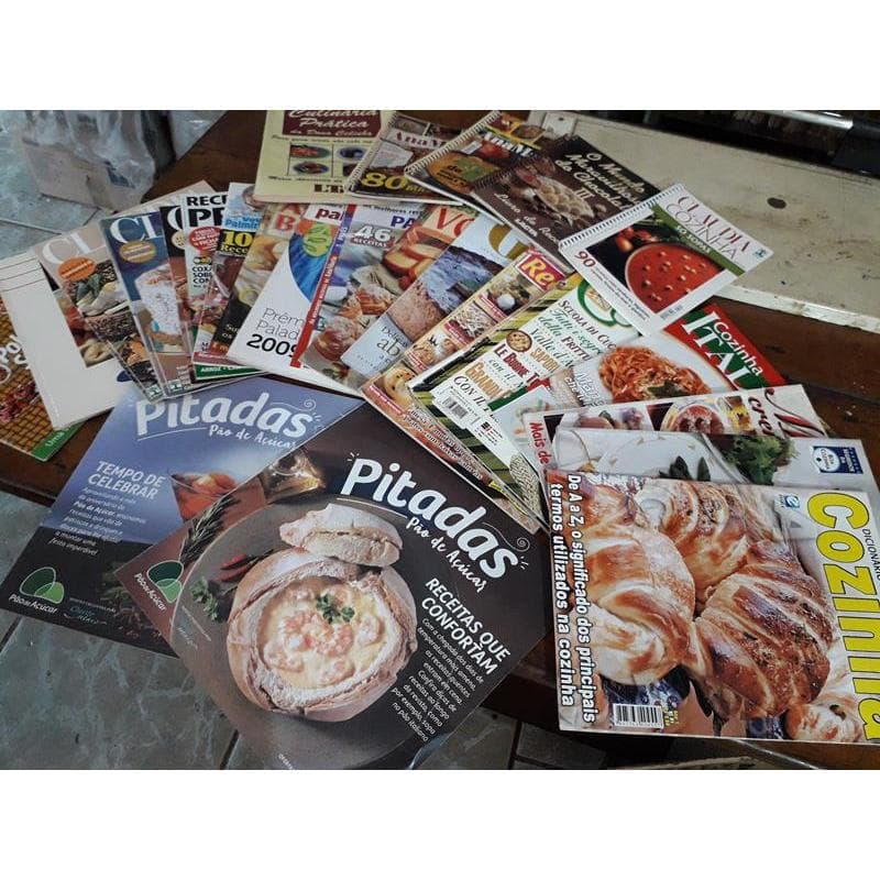 Revistas:  Culinarias ,Receitas, Doces & Salgados - G [Venda Por Lote ou Unidade]
