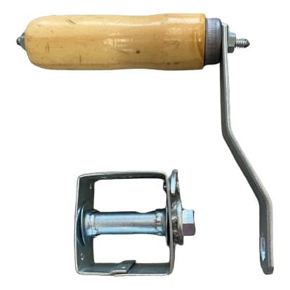 Manivela C/ Catraca P/ Esticar Rede De Volei Tênis E Varal