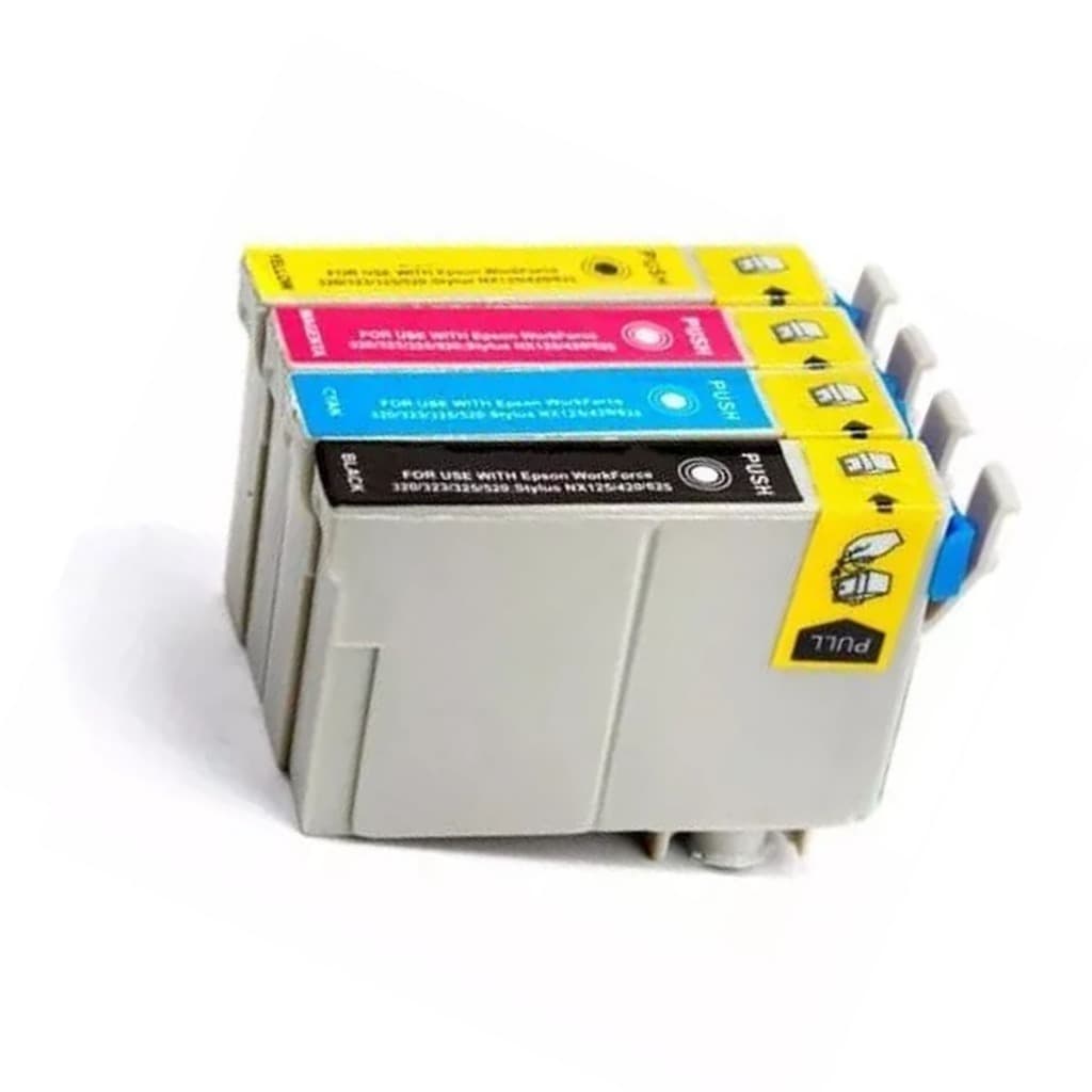 Kit Com 4x Cartuchos T196 197 compatível com Xp204 214 Xp214 204