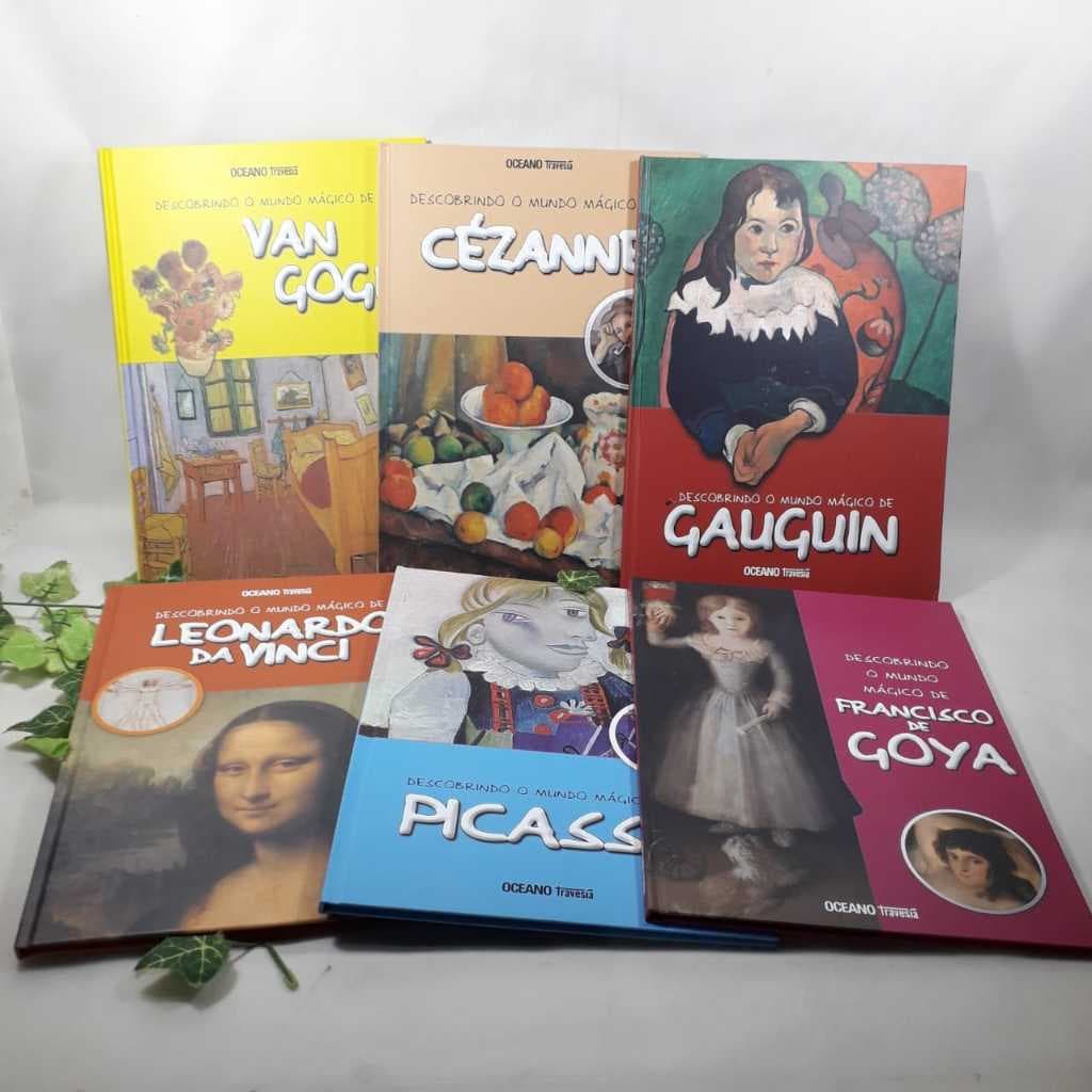 Coleção Oceano Travesia - Descobrindo o Mundo Mágico - Van Gogh / Cézanne / Gauguin / Goya / Picasso
