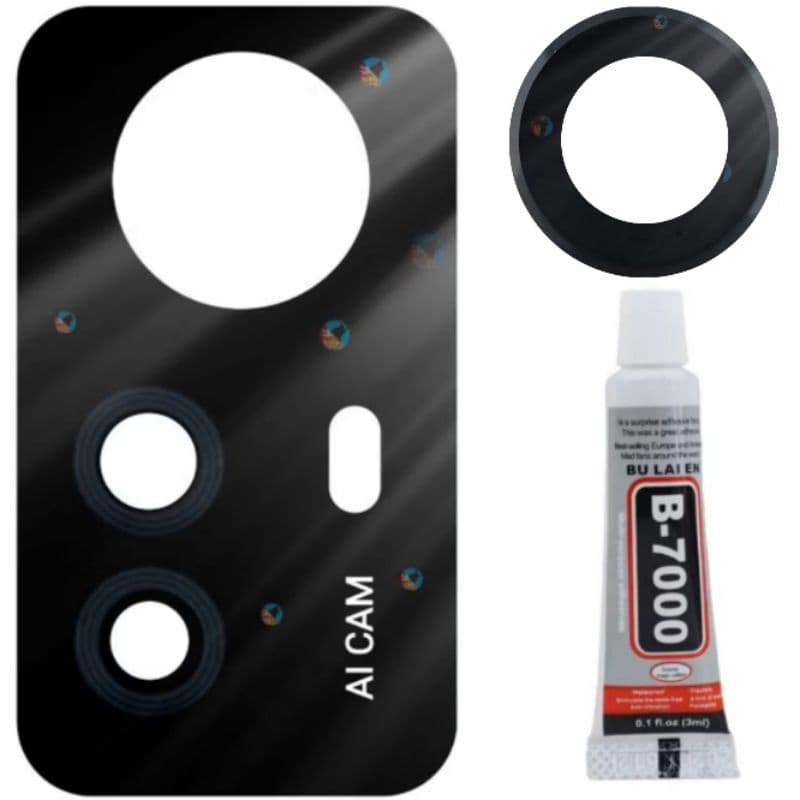 Lente da Camera Xiaomi Redmi Note 12s + Cola B7000 3ml Xiaomi Vidro da Câmera Vidrinho Traseiro Note 12s + colaB7000 3ml