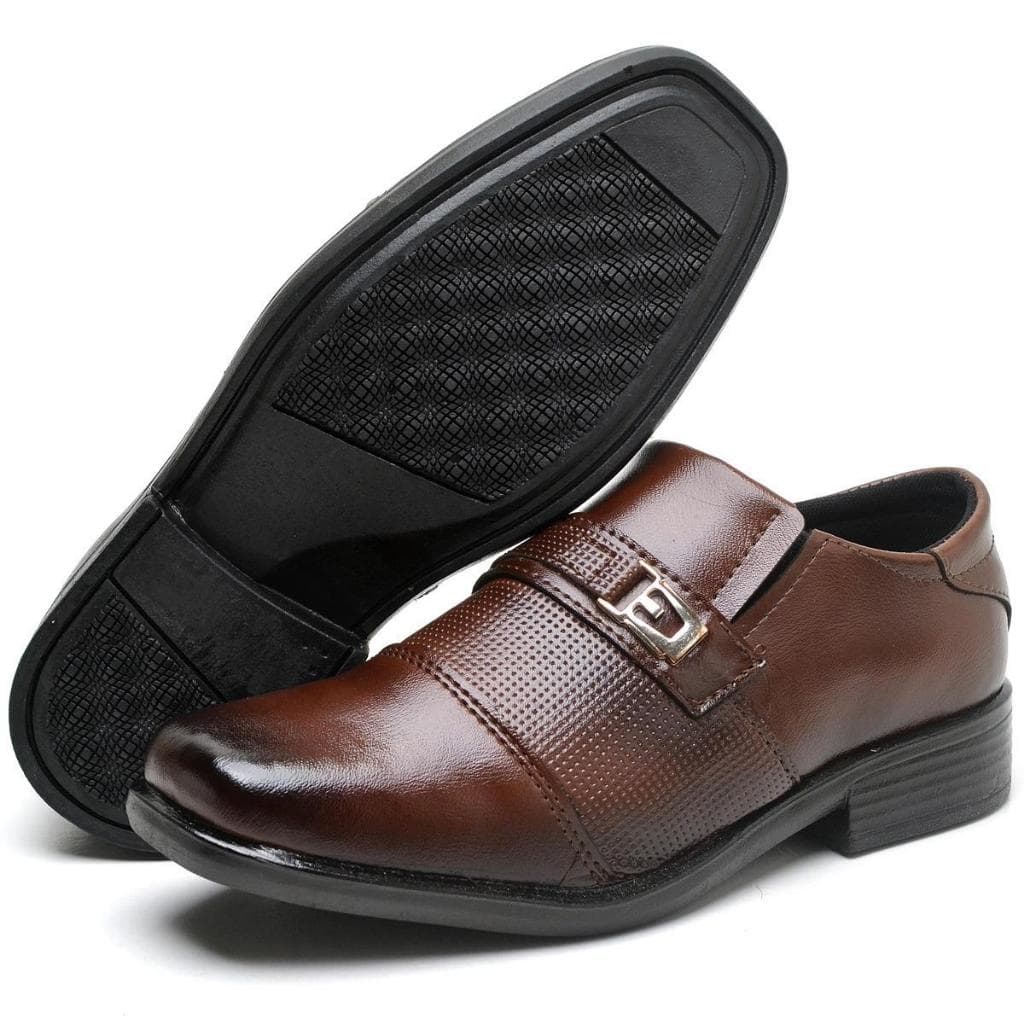 Sapato Social Masculino Infantil Juvenil Ideal Para Daminho