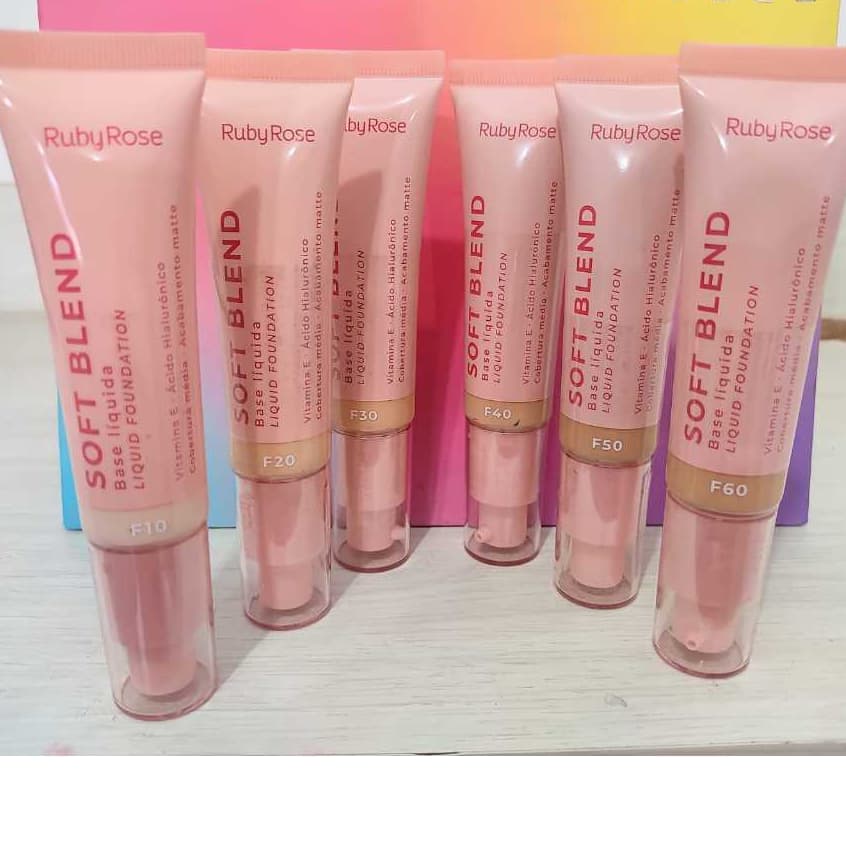 Base Líquida Soft Blend- Ruby Rose HBM301