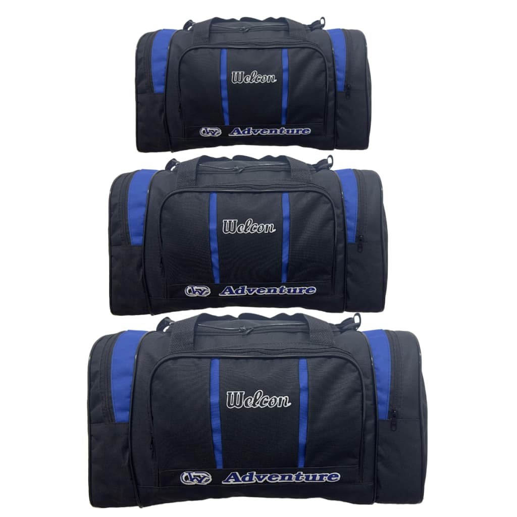 Kit 3 Bolsas Pequena Media Grande Welcon Bolsas Todo Tipo De Viagem