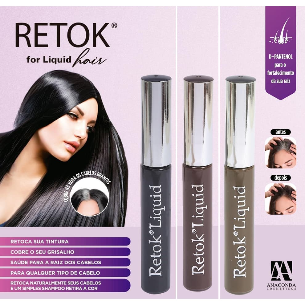 Retok Liquido para Cabelo e Barba Anaconda 8ml