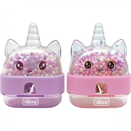 APONTADOR 1 FURO COM DEPÓSITO UNICÓRNIO