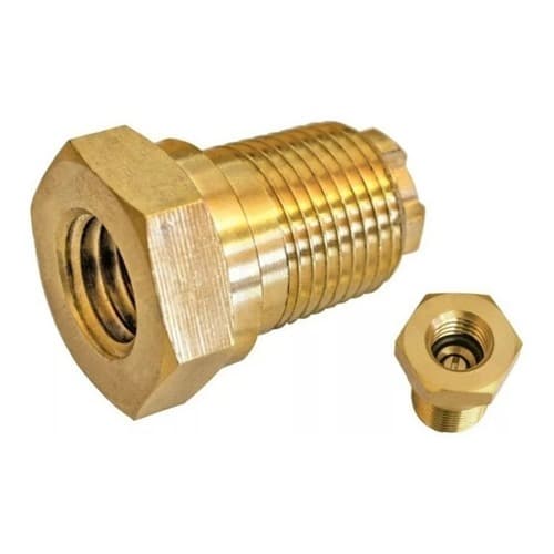 Válvula P/ Botijão Gás P13 - 13kg 1/2 NPT Ext X 5/8 UNC Int