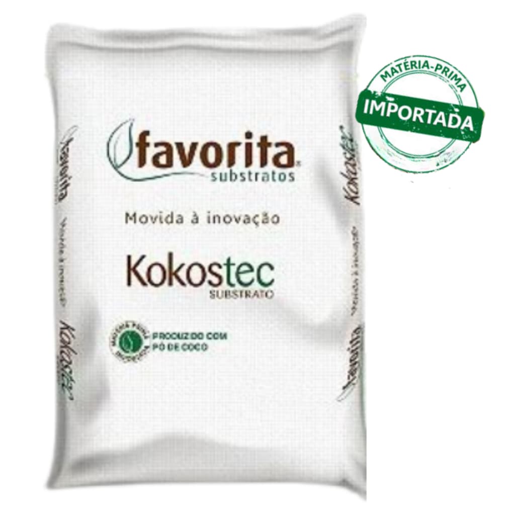 Substrato Fibra de Coco Para Mudas, Germinação de Sementes Terra para Repteis Kokostec 50L Favorita