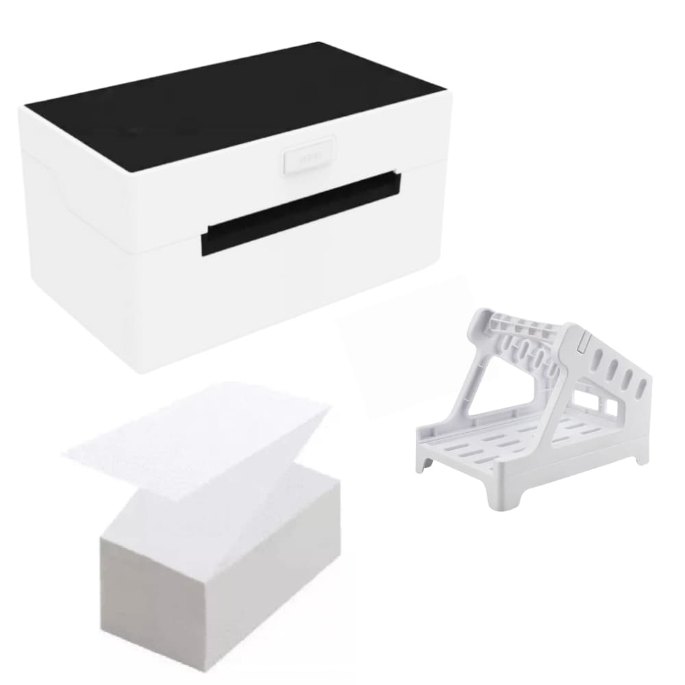 Impressora Térmica Usb Bluetooth Tt211 Tipo Zebra Elgin L42 + Suporte + 500 Etiquetas