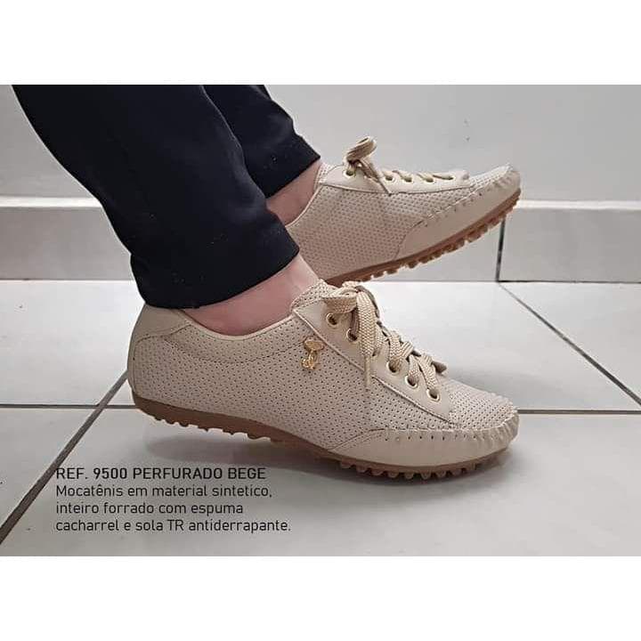 Mocatenis Mocassim Feminino Confort Confortavel
