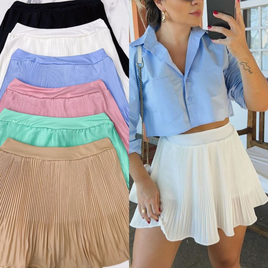 SHORT E SAIA MODA BLOGUEIRA NOVA TENDÊNCIA VERÃO 164