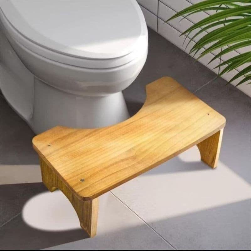 Banquinho para Banheiro banco para sanitário banquinho do coco 17x45x24,5 Suporta até 90kg