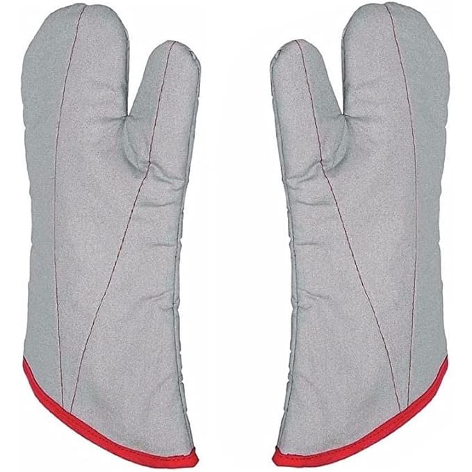 Kit com 2 Luvas térmicas Cozinha Forno Cano Longo quente frio