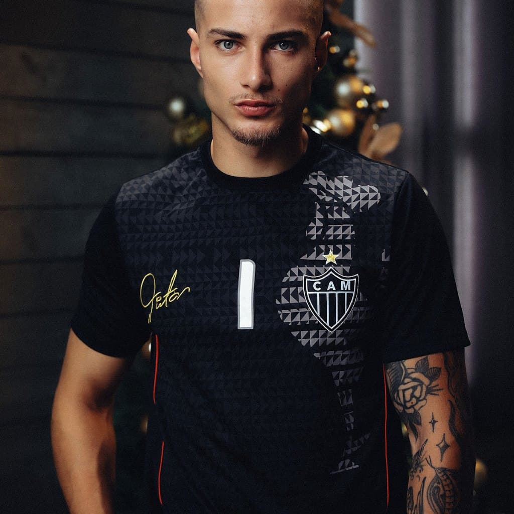 Camisa Atlético Mineiro Victor Libertadores Oficial