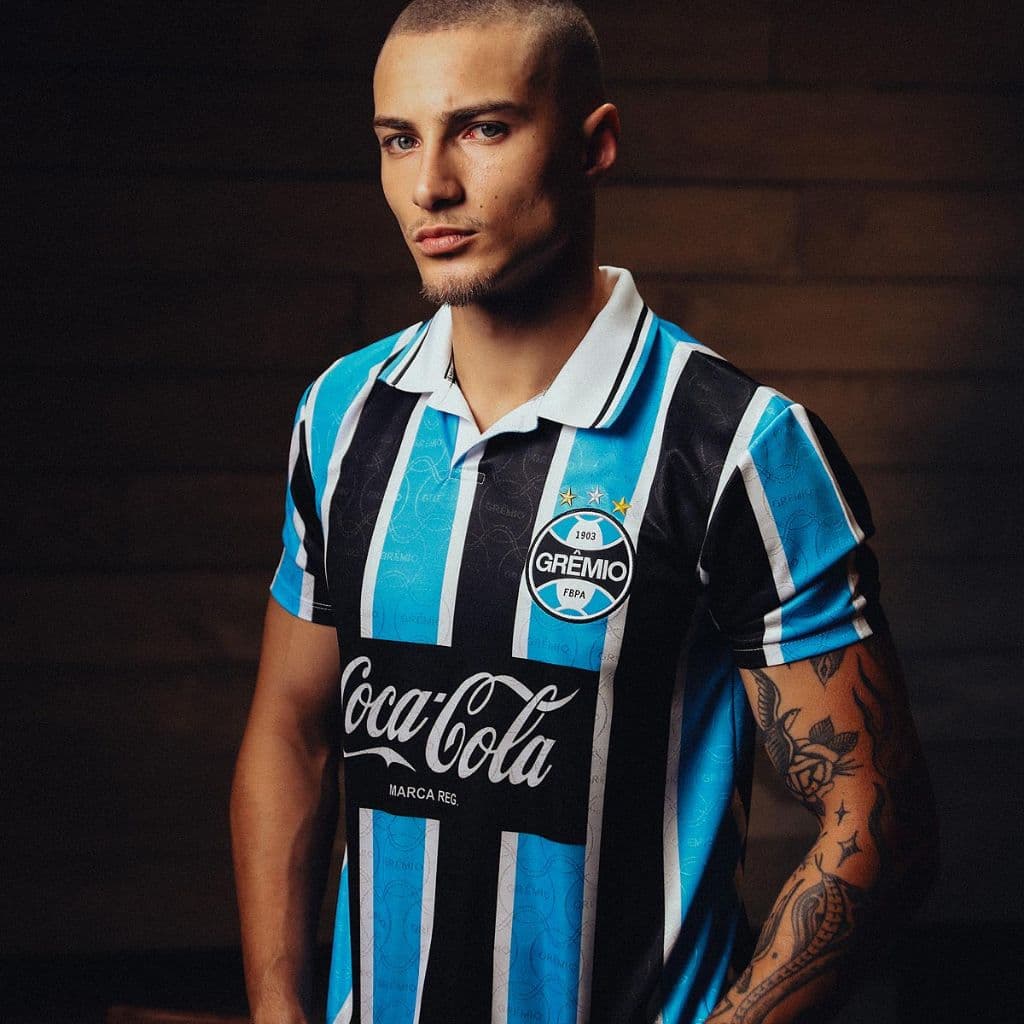 Camisa Grêmio Retrô 1994 Masculina Oficial