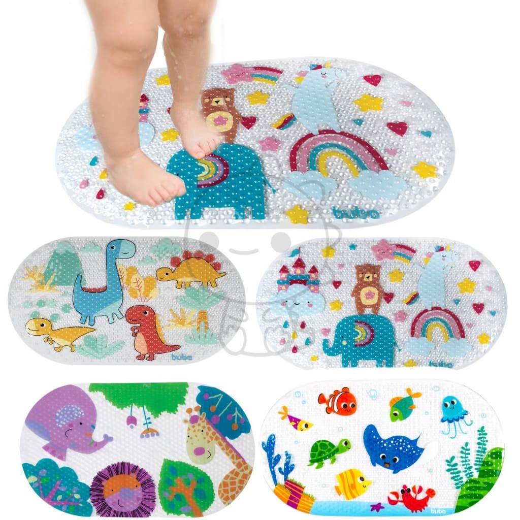 Tapete Antiderrapante de Banho Com Ventosa Buba para banheiro Tapete banheiro buba