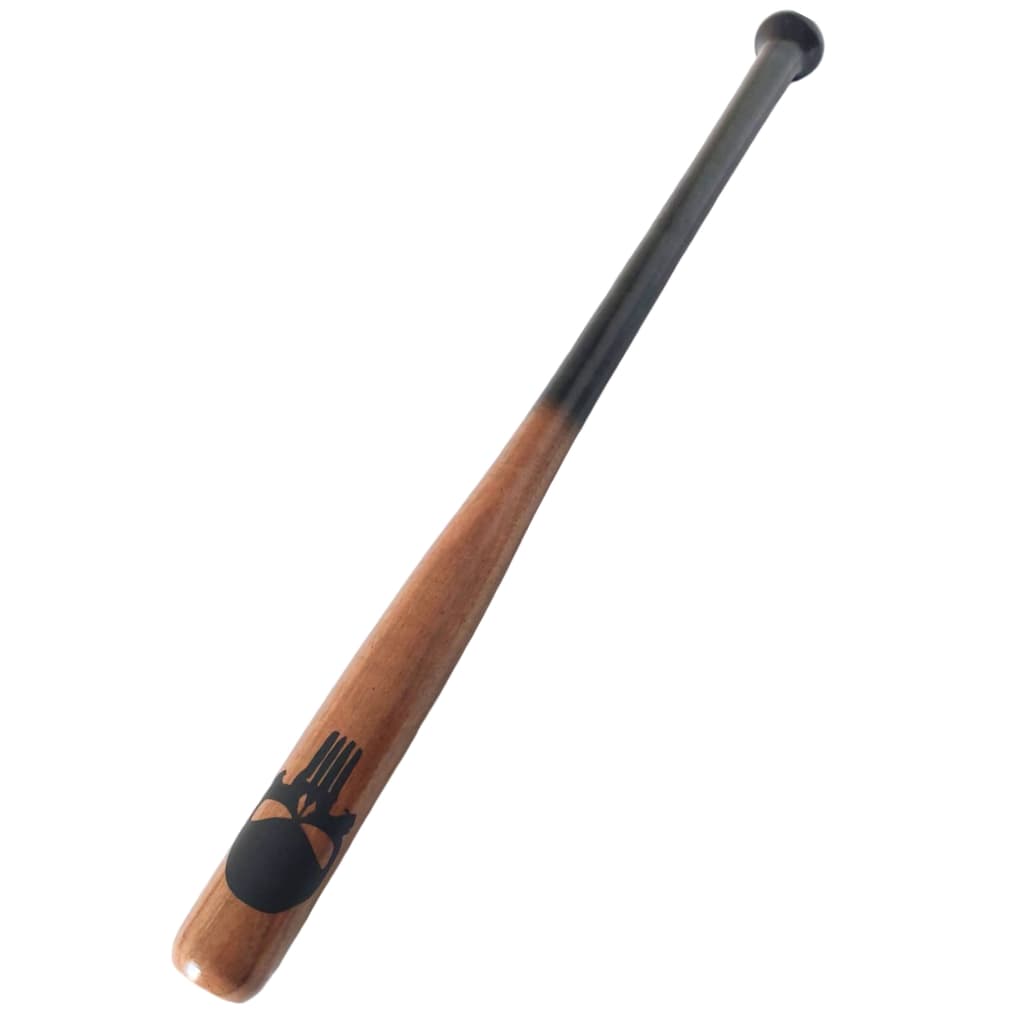 Taco de Baseball Personalizado Justiceiro Mesclado Feito em Madeira Maciça Super Resistente Qualidade Premium