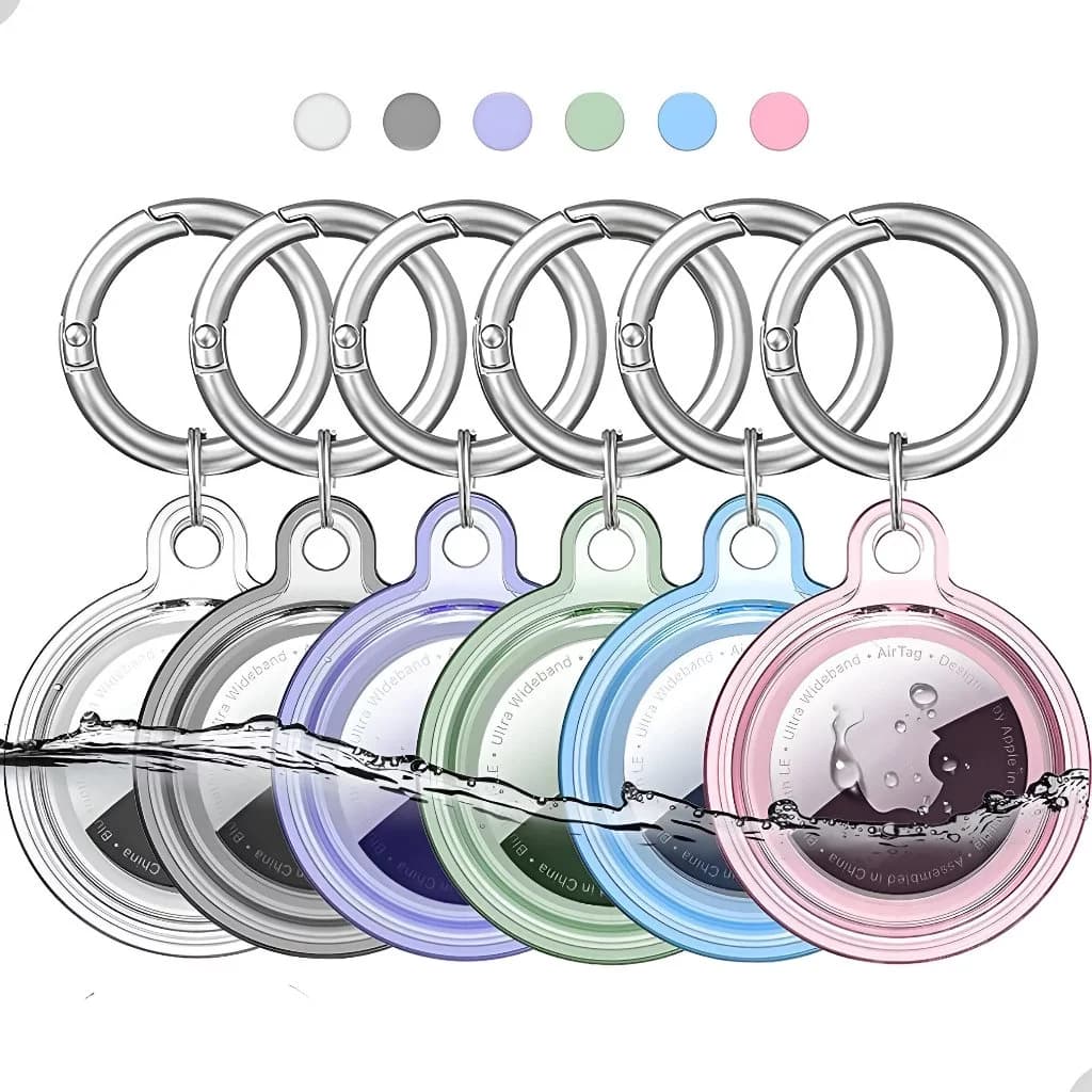 Capa Chaveiro Case para Airtag a Prova D'Água Personalizavel Coloque Fotos Desenhos Pingentes Airtag