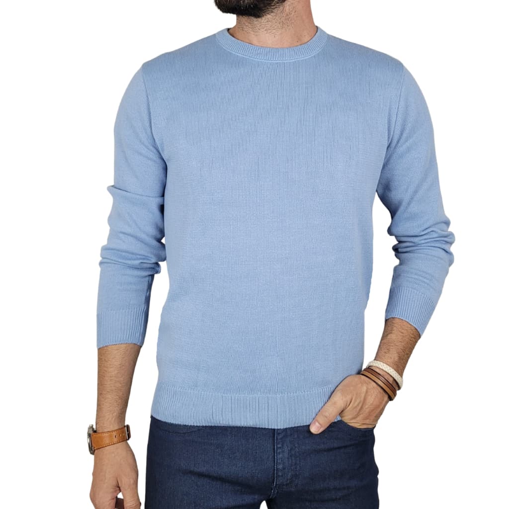Blusa de tricô masculina suéter premium inverno