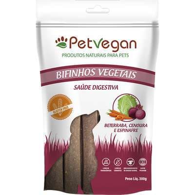 Bifinho PetVegan Vegetais > Cenoura, Espinafre e Beterraba Glúten free