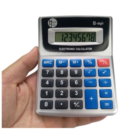 Calculadora LCD de 8 dígitos Papelaria do estudante Ferramentas de exame Calculadoras ferramentas escritório e Pronta