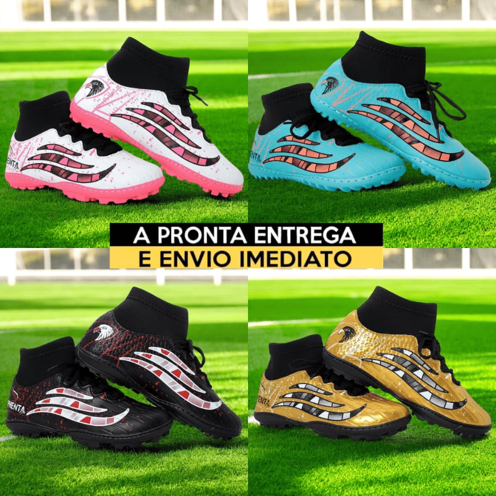 Chuteira Infantil , adulto Society botinha Original phenta calçados