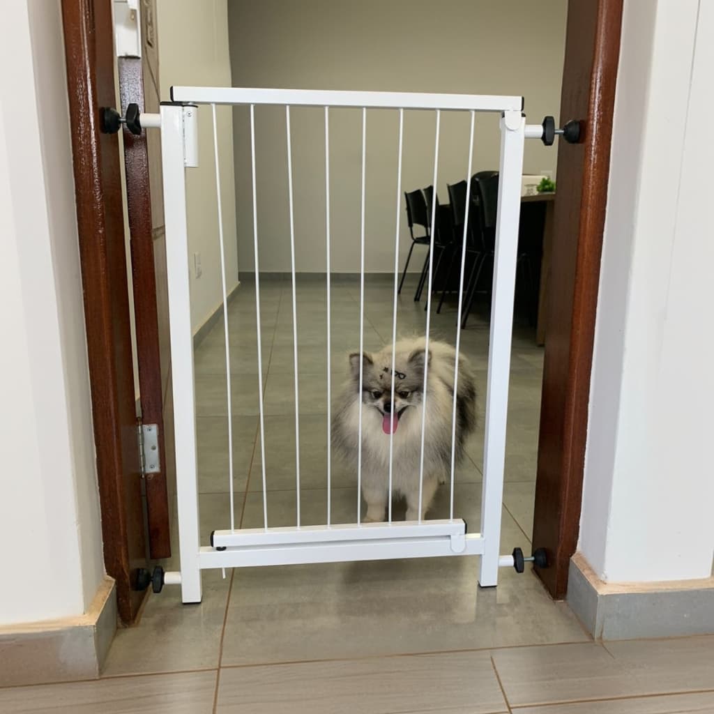 Portão Proteção 70x80cm Cachorro Pet e Kids