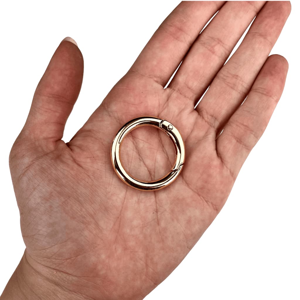 Kit dez argolas articulada nas medidas de 25mm, 30mm e 35mm