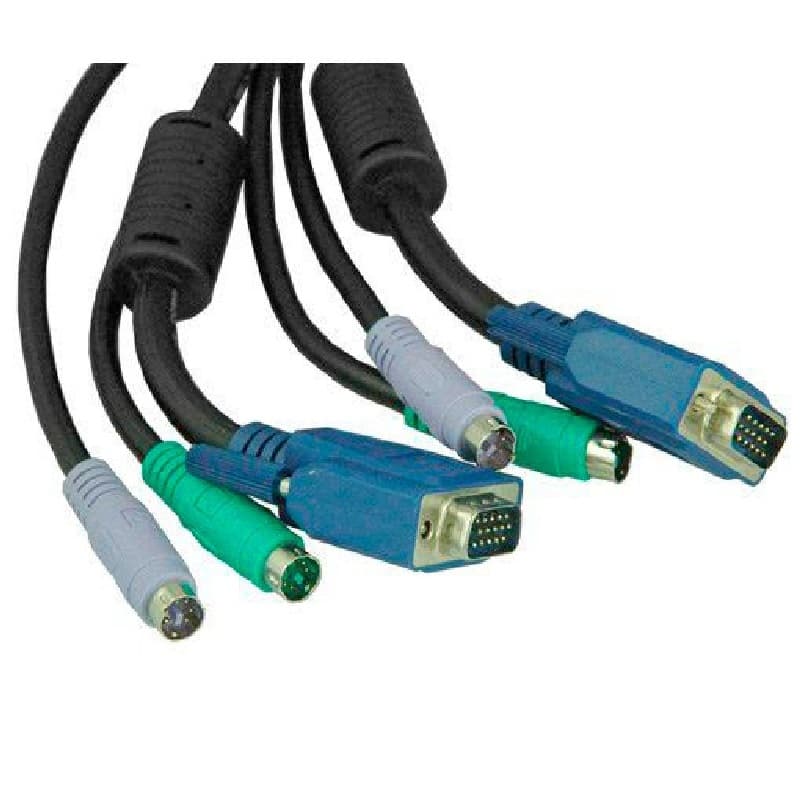 Cabo Kvm - Ps2 - Para Uso Em Chaveador