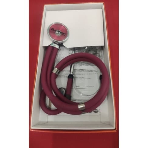 Estetoscópio P.A.Med Bordo Rappaport Original com Película e Olivas de Reserva