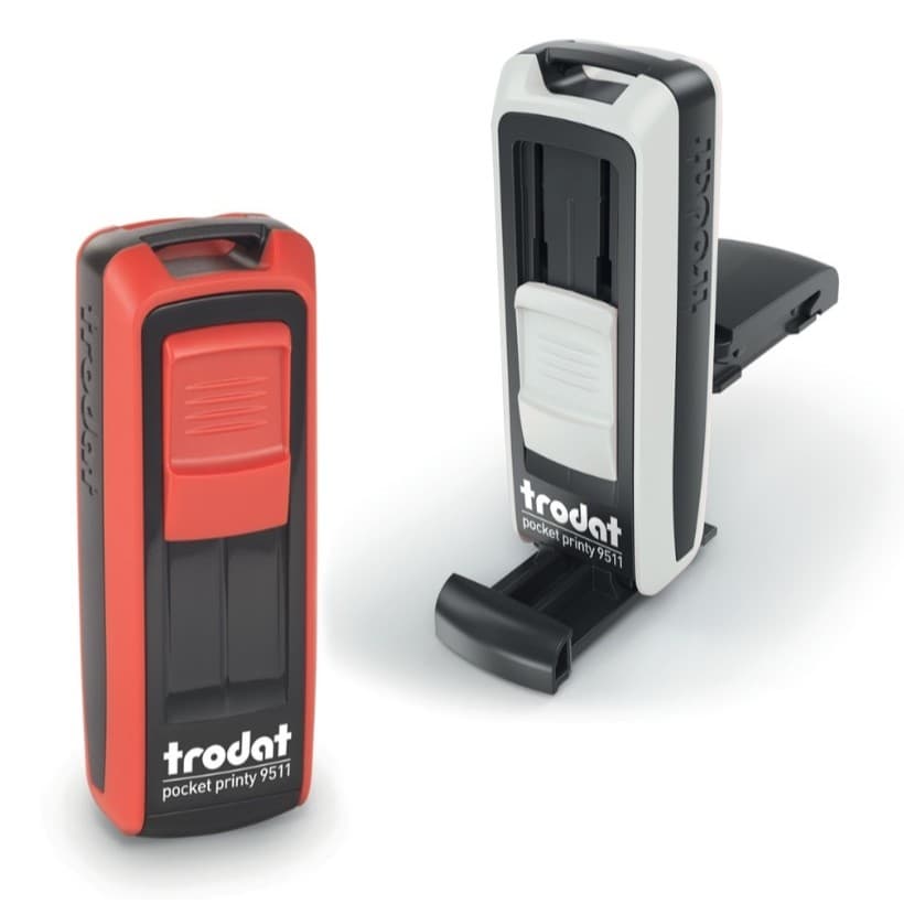 CARIMBO DE BOLSO 9511 - PERSONALIZAVEL TRODAT - MEDIDA 38x14 / PROFISSIONAIS DA SAÚDE