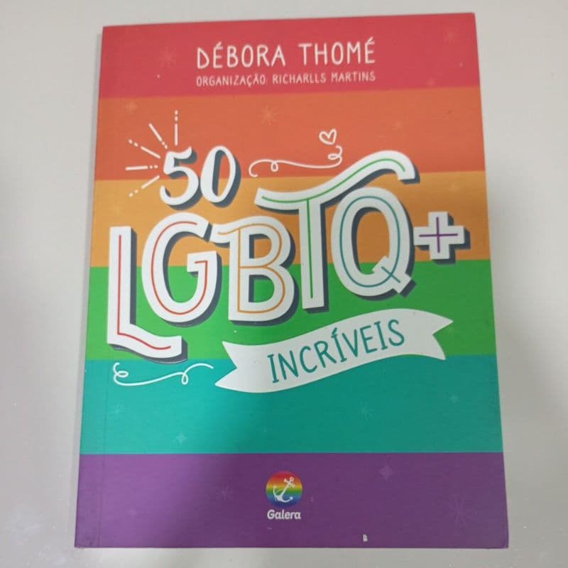 livro 50 LGBTQ+ Incríveis