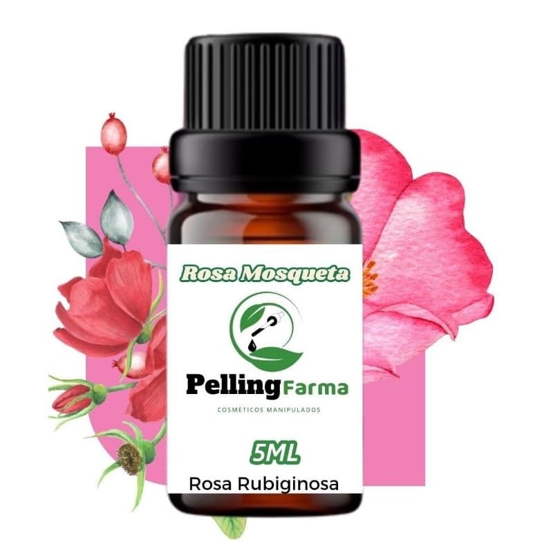 óleo de rosa mosqueta 100% puro para manchas 10 ml