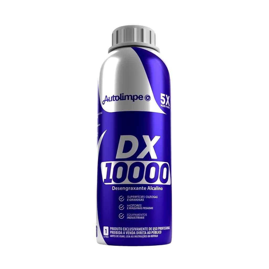 DX 10000 Desengraxante Alcalino 1L -1/100 - Autolimpe