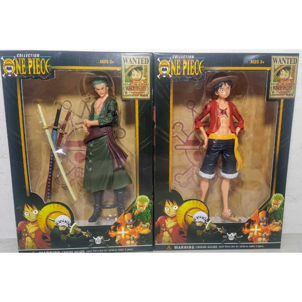 Boneco Anime Action Figure One Piece 18 cm Coleção Luffy, Roronoa Zoro e outros(escolher)