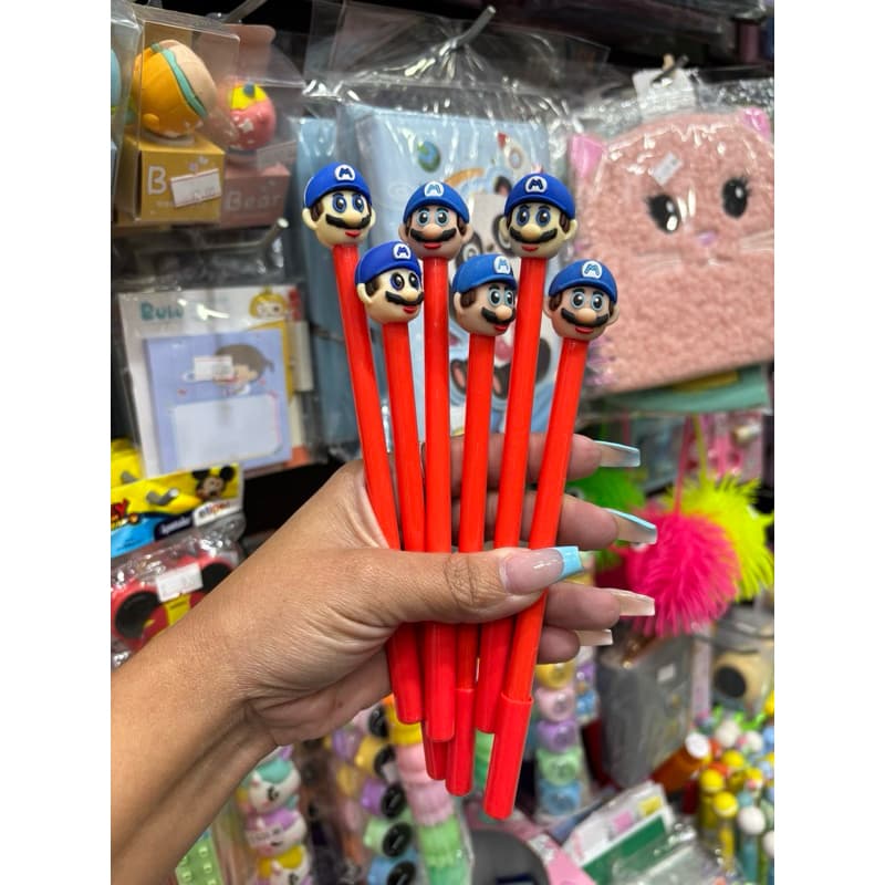 Centa Mário bross Nintendo retrô pronta entrega papelaria fofa kawaii