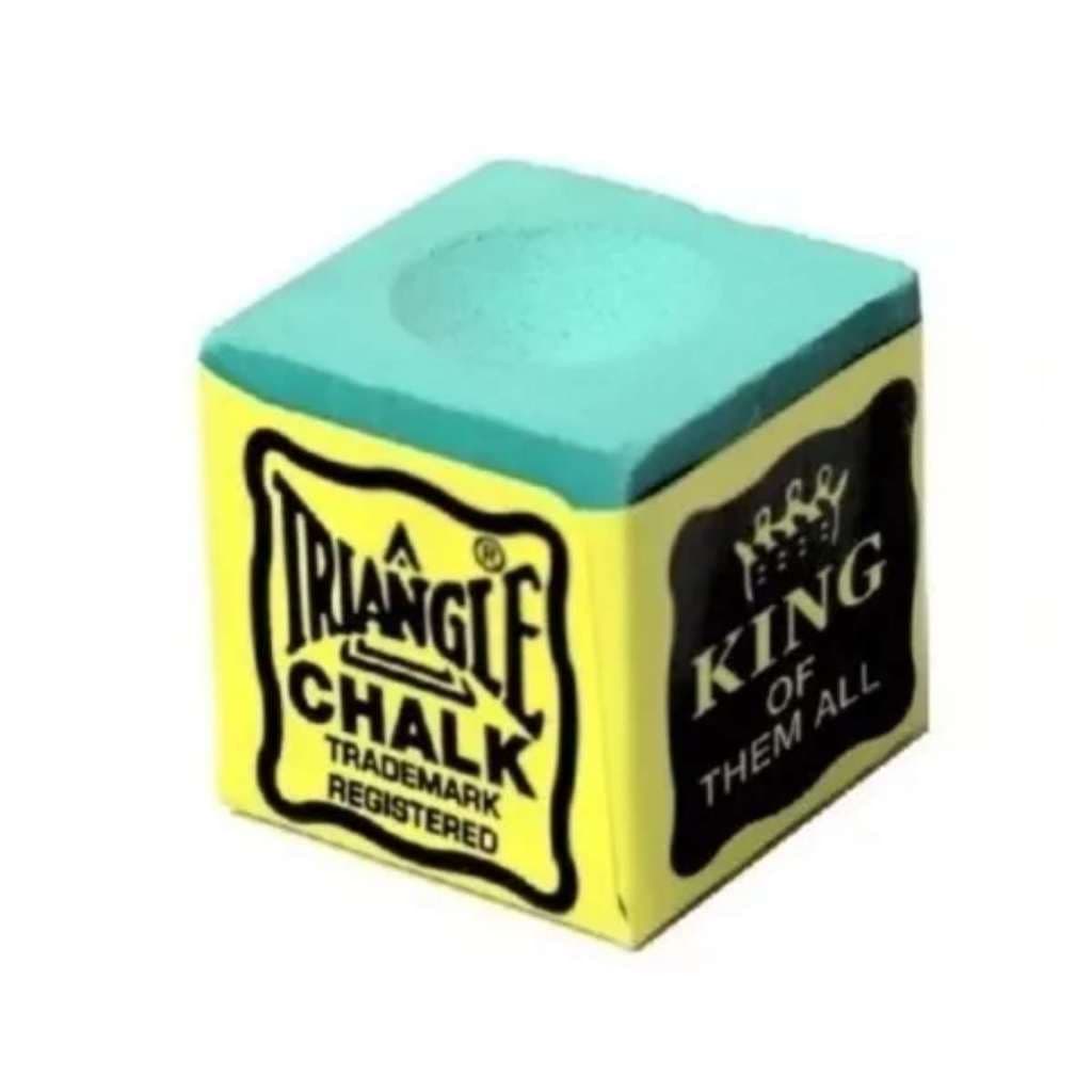 1 Giz Para Taco De Sinuca Triangle Profissional Verde