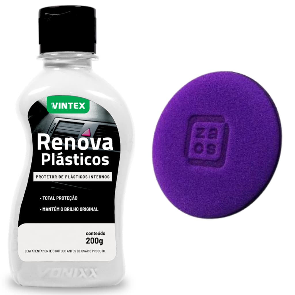 Revitalizador Para Painel De Carro Renova Plastico Da Vonixx Vintex 200g