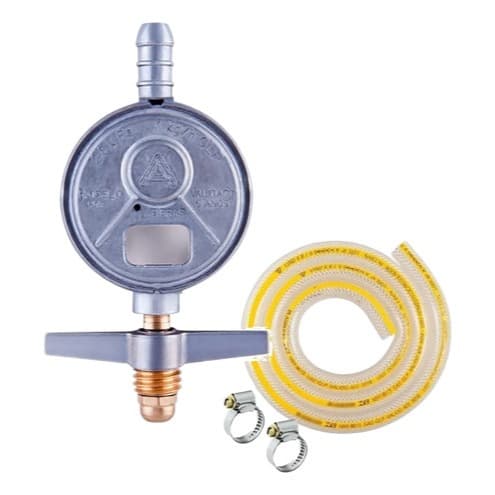 Kit Regulador Aliança 1kg + Mangueira Gás p/ Botijão Cozinha