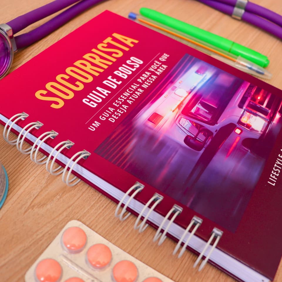 Caderno SOCORRISTA Guia de Bolso - Enfermagem Florence