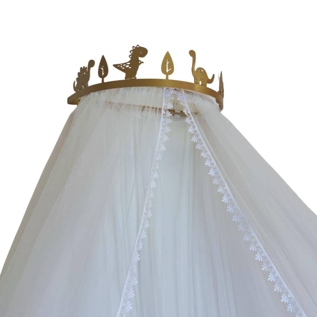 Dossel  dinossauro com mosquiteiro para berço