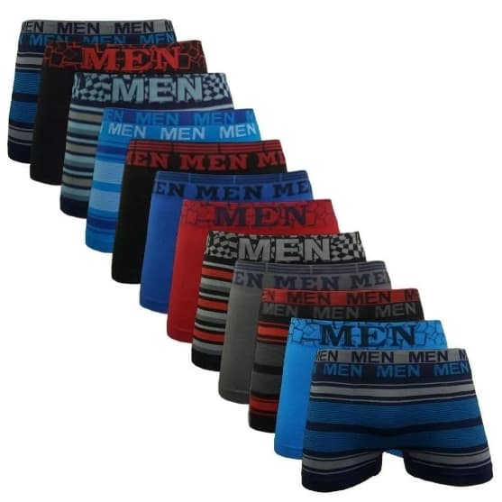 Kit 10 Cuecas Infantil Juvenil Boxer Microfibra Sem Costura